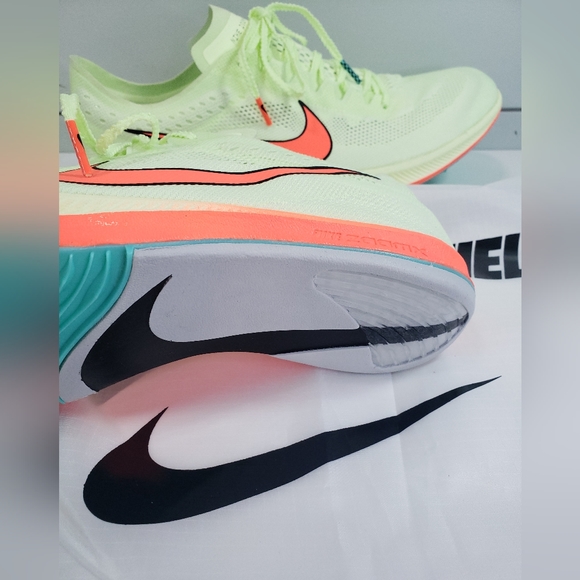 Nike ZoomX Dragonfly Barely Volt Hyper Orange Track Field Spike size Men's 13 - Picture 6 of 10